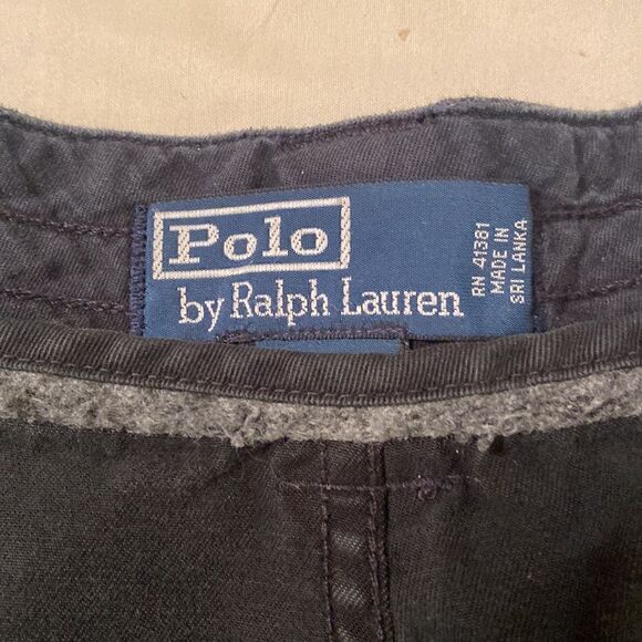 Polo Ralph Lauren Men's Shorts 48 Big Utility Cargo Like New Black - Picture 3 of 7